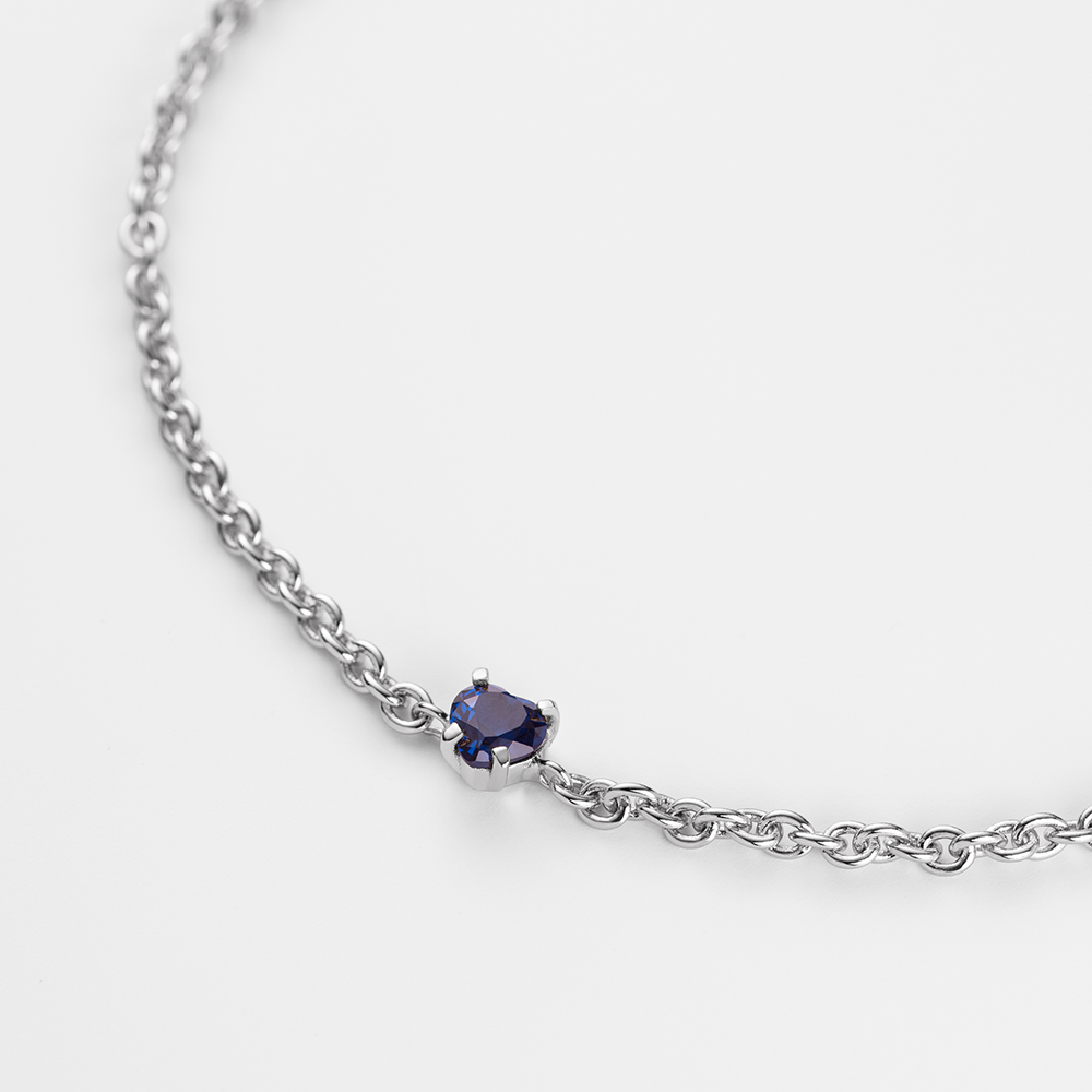 Heart of the Sea Armkette Silber