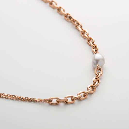 Treasures of the Sea Duo Necklace Rose Gold