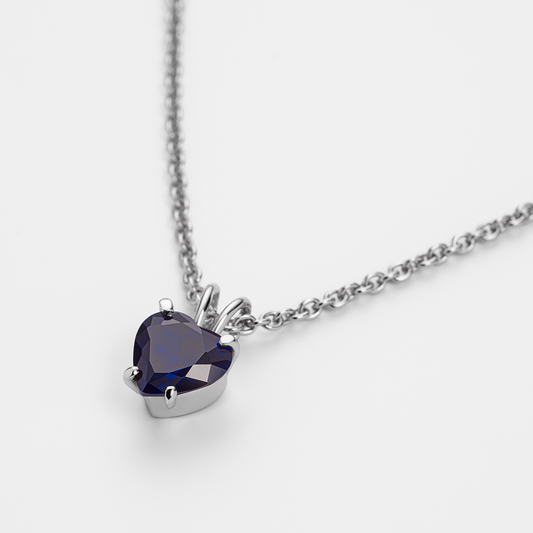 Heart of the Sea Necklace Silver