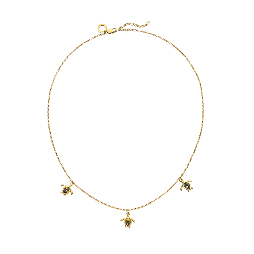 Turtle Collier Or