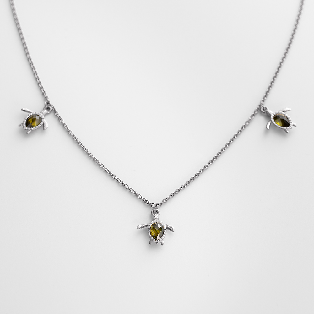 Murano Glass Sea Turtle Necklace | Pandora UK