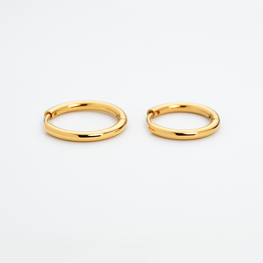 Treasures of the Sea Hoops Set Gold