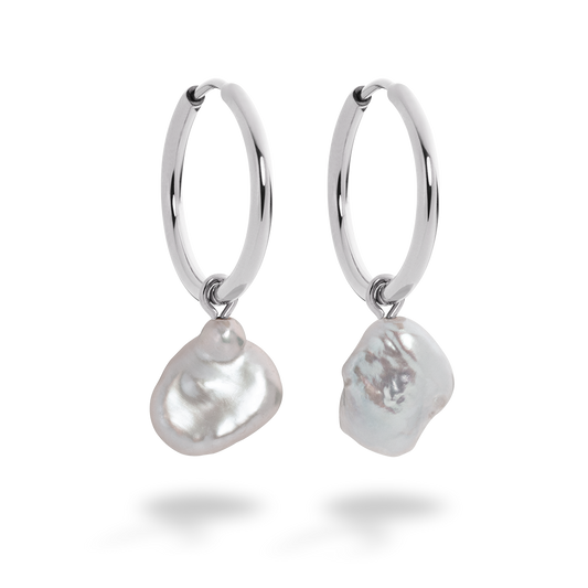 Treasures of the Sea Pearl Ohrring Silber