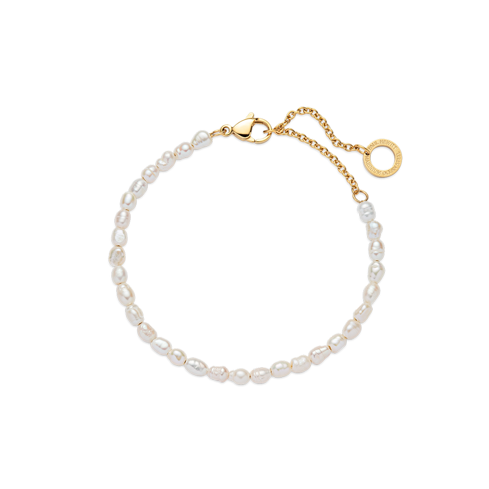 Pearl Armkette Gold