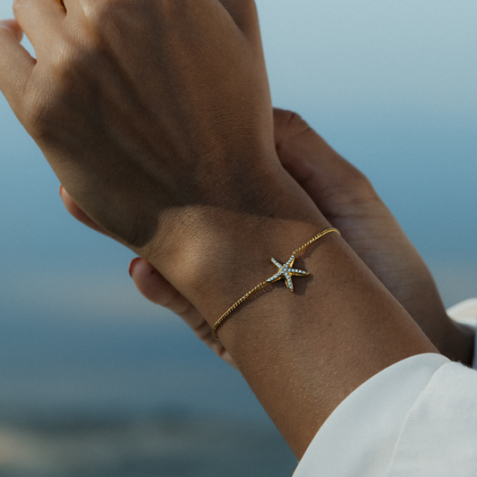 Sea Star Bracelet Gold