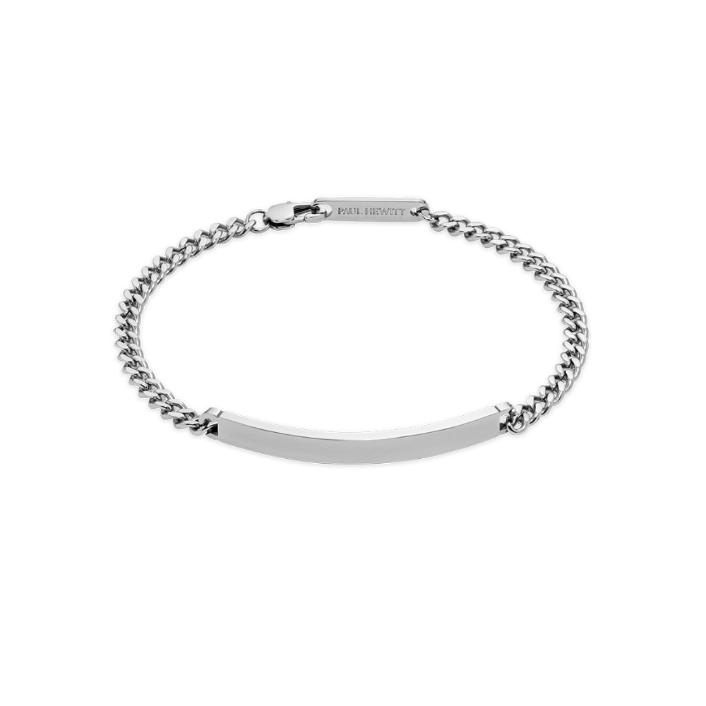 Bracelet ID à graver argent