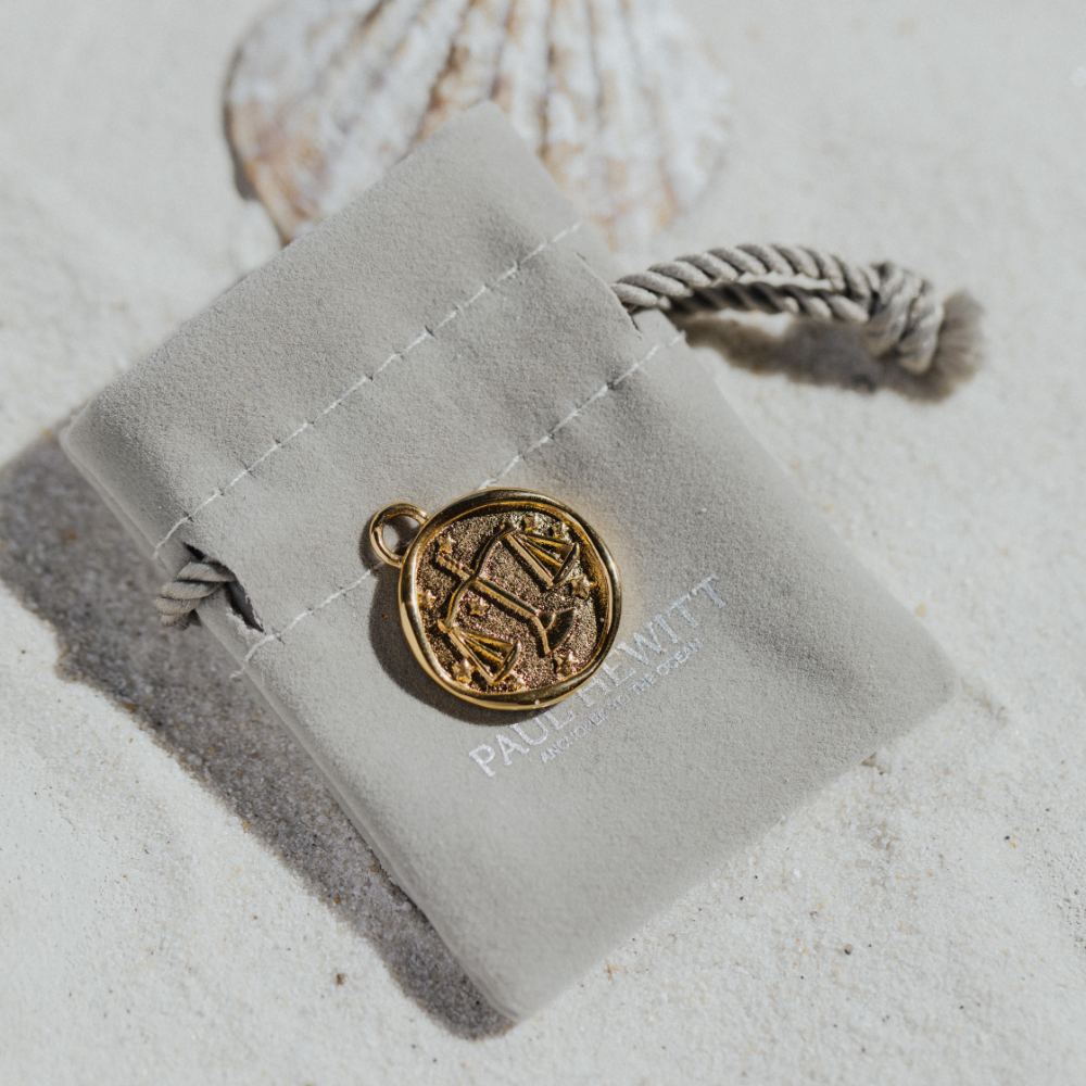 Libra Charm Gold