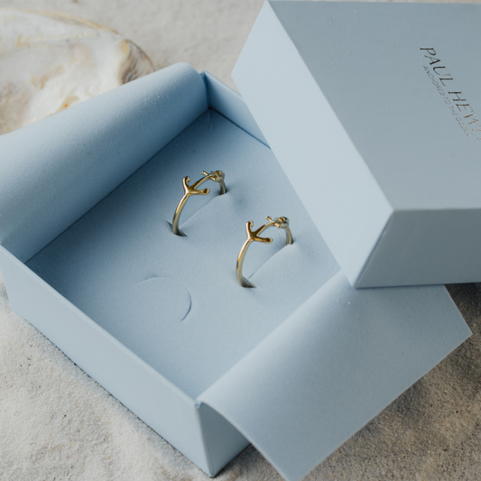 The Anchor II Earring Gold