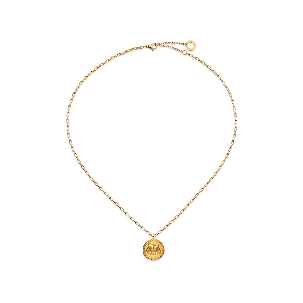 Scallop Halskette Gold