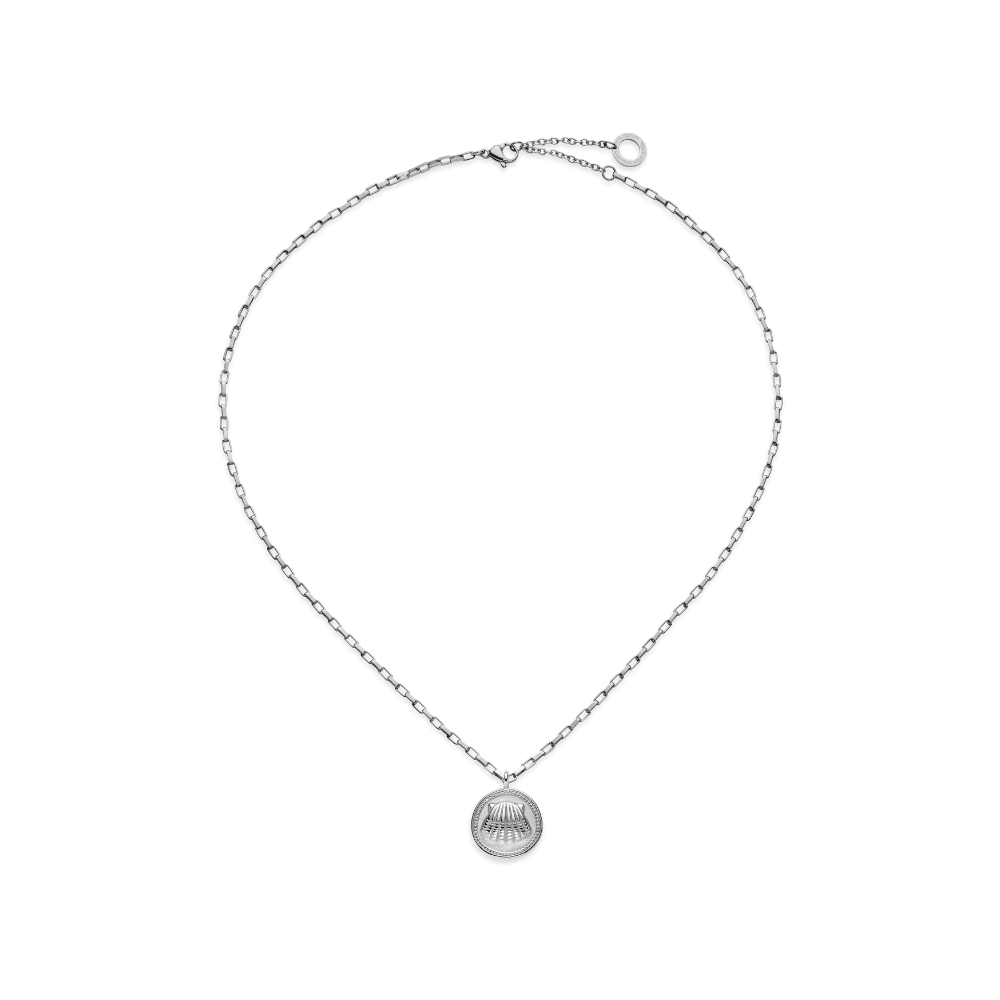 Scallop Halskette Silber