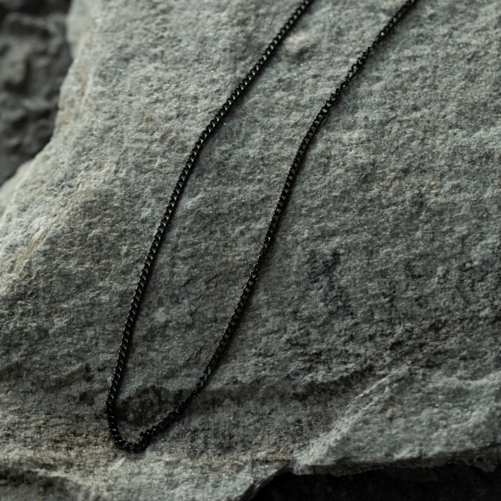 Men's Essential Halskette Schwarz