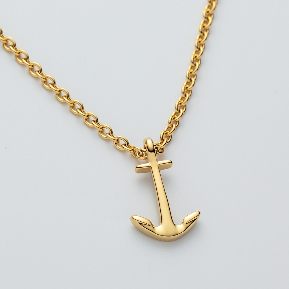 Buy Sullery Vintage Ship Anchor Chain Gold Silver Stainless Steel Necklace  Pendant For Mens Online at Low Prices in India - Paytmmall.com