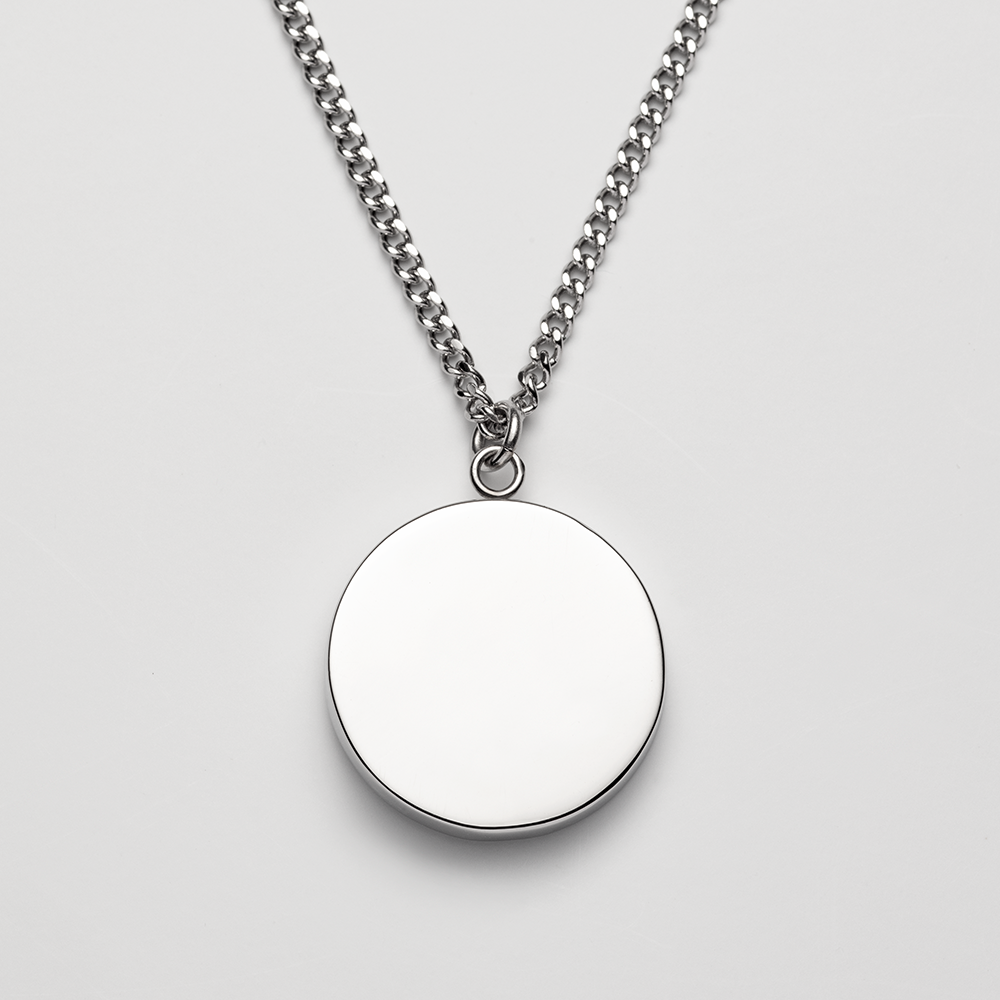 Men's St. Christopher Halskette Silber