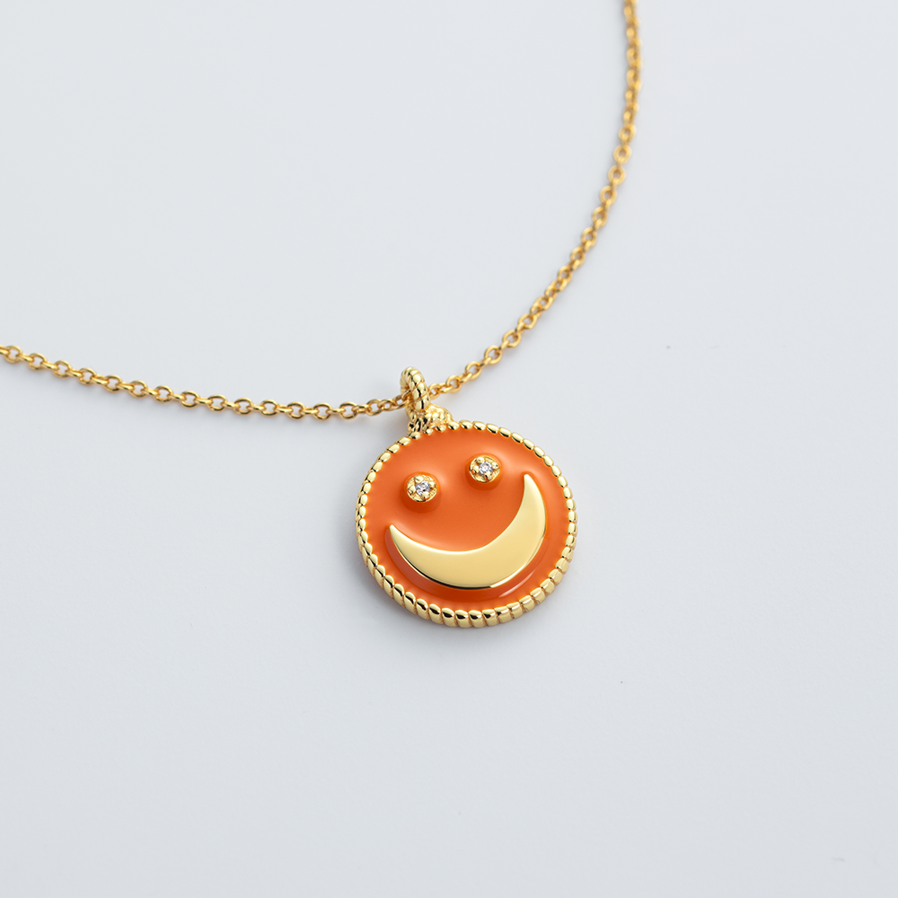 SuMoS Halskette Gold bright orange