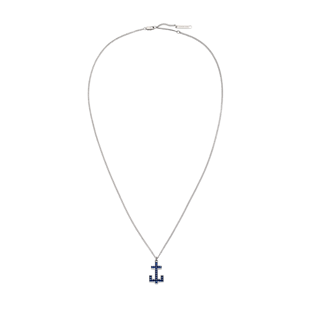 Men's Anchr Halskette Silber