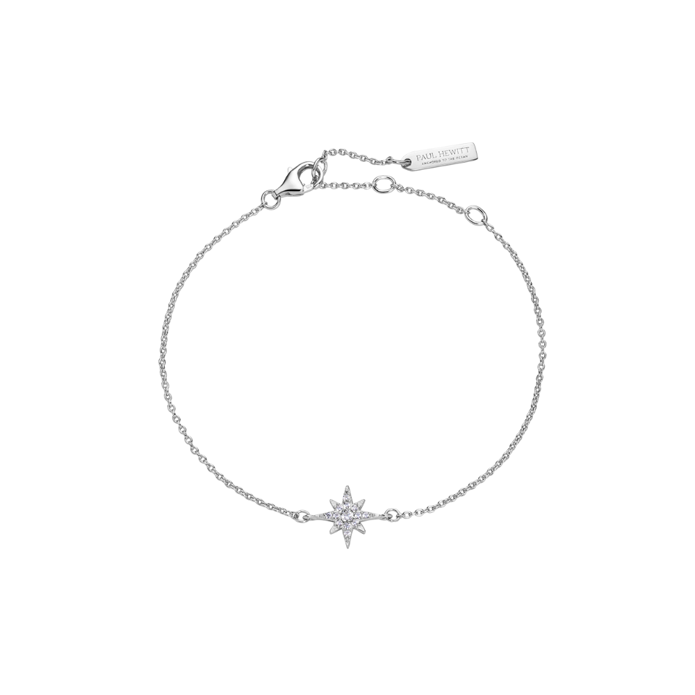 Windrose Mono Bracelet Silver