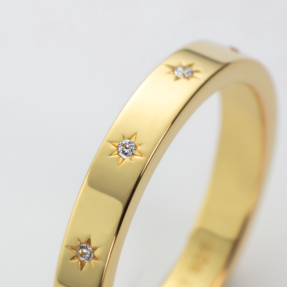 Windrose Intuition Ring Gold