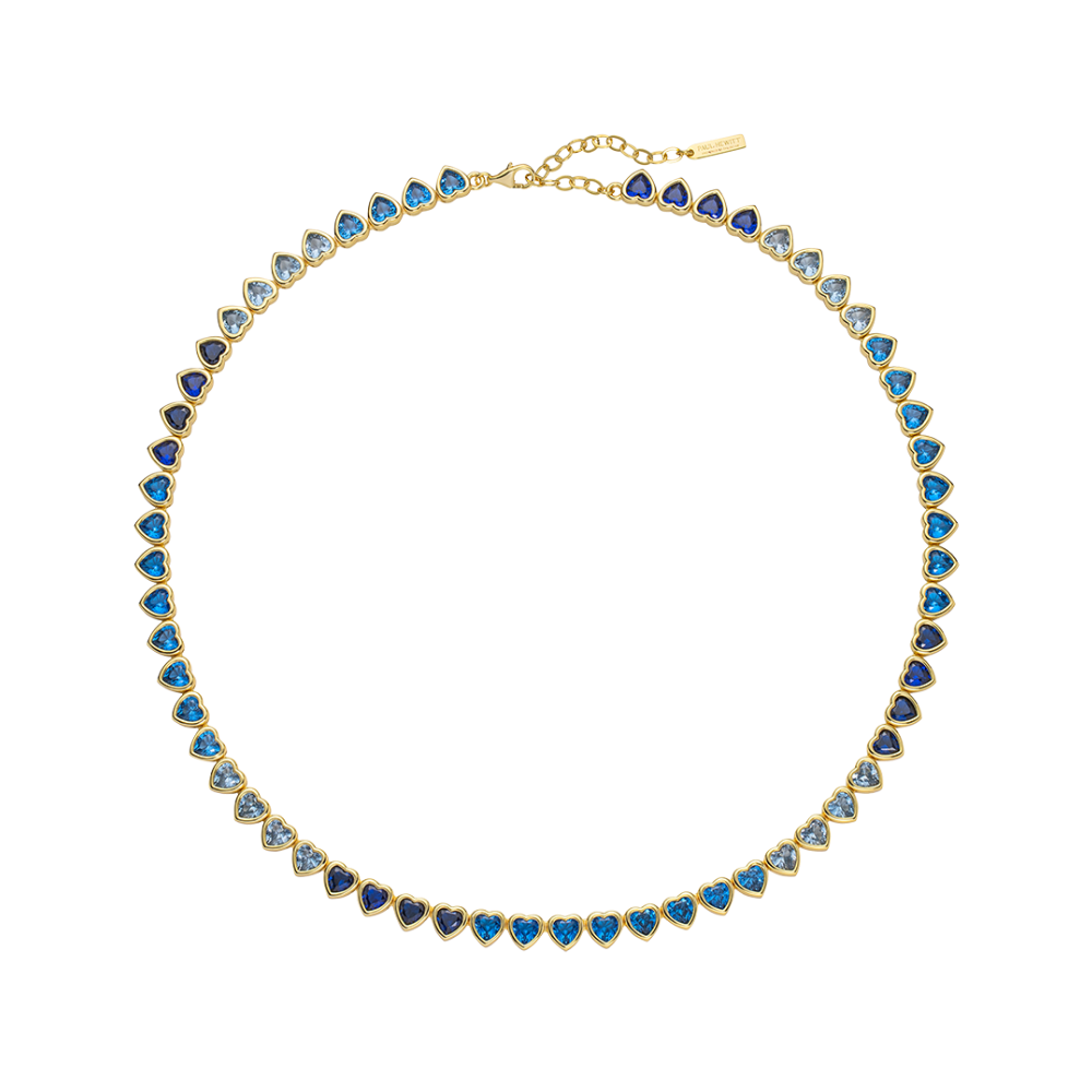 Heart of the Sea Rainbow Halskette Gold