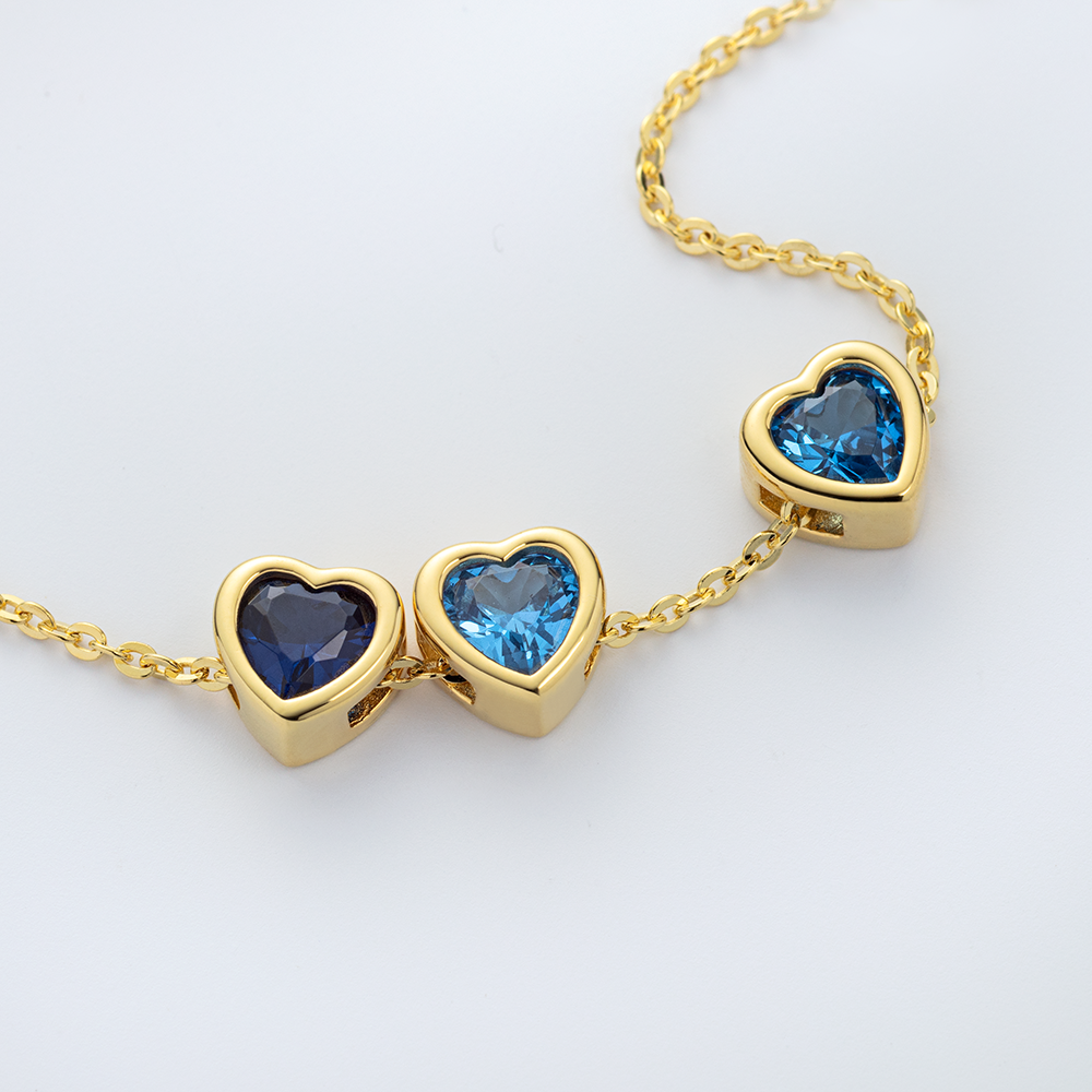 Heart of the Sea Trio Armkette Gold