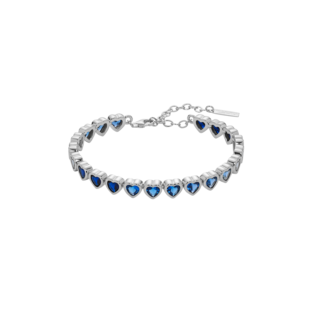 Heart of the Sea​ Rainbow Bracelet Argent