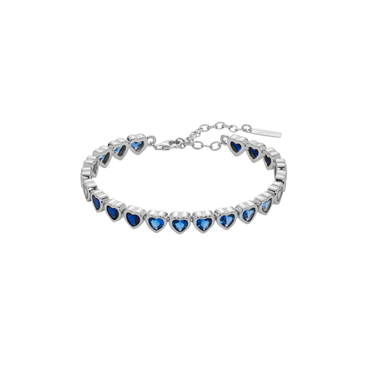 Heart of the Sea Rainbow Armkette Silber