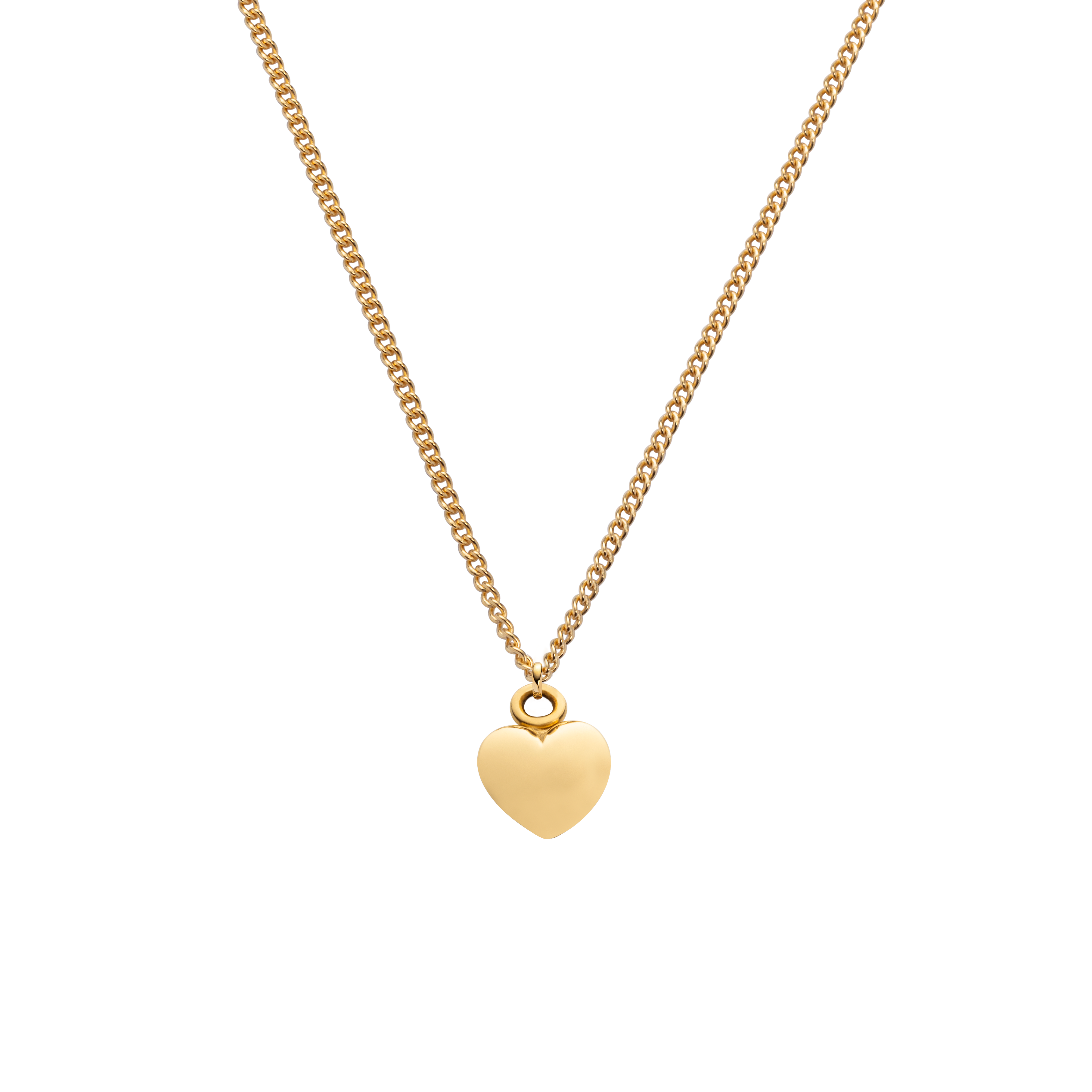 Ocean Heart Halskette Gold