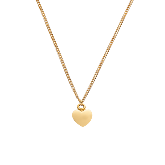 Ocean Heart Collier Or