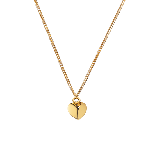Ocean Heart Collier Or