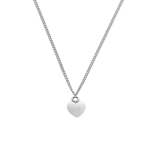 Ocean Heart Necklace Gold