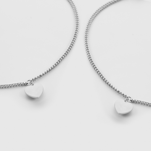 Ocean Heart Mama Set Argent