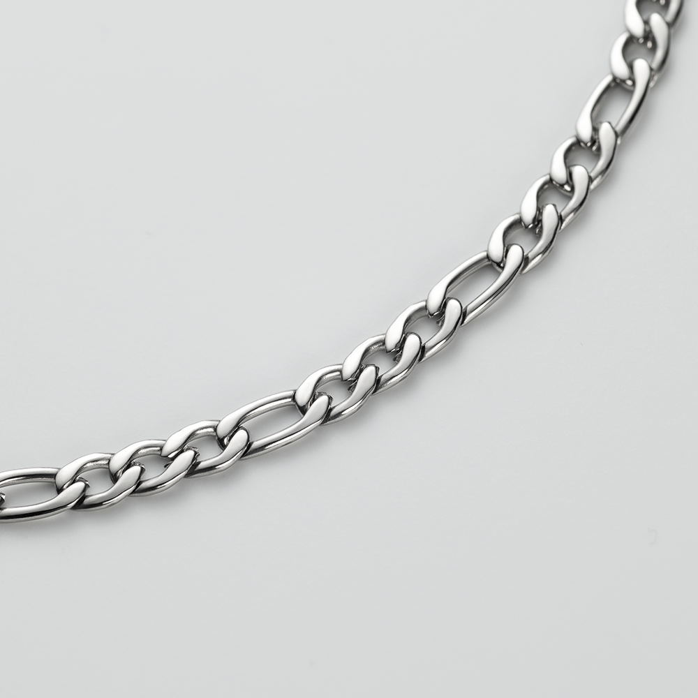 Men's Cuban Collier Argent