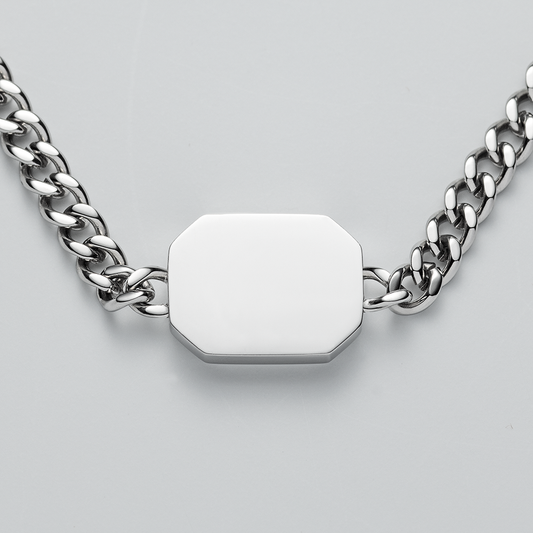 Men's Windrose II Bracelet Silver