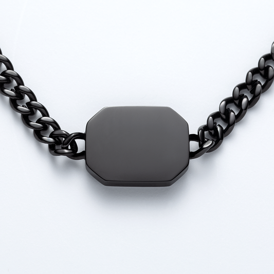 Men's Windrose II Bracelet Black