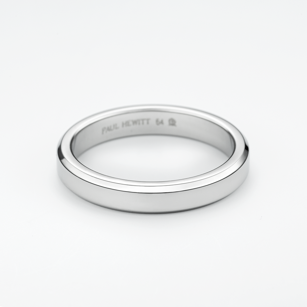 Men's Essential Ring Silber
