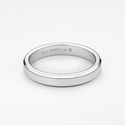 Men's Essential Ring Silber