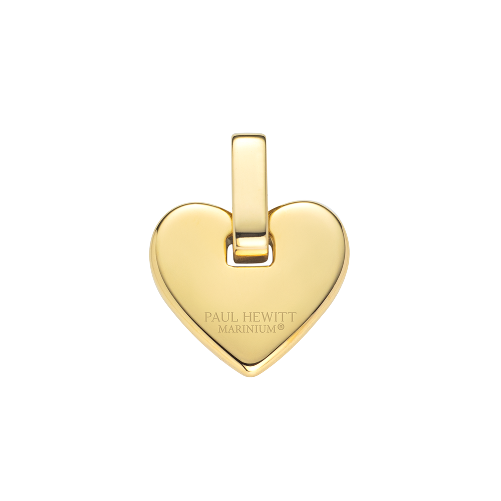 Engravable Heart Pendant Gold