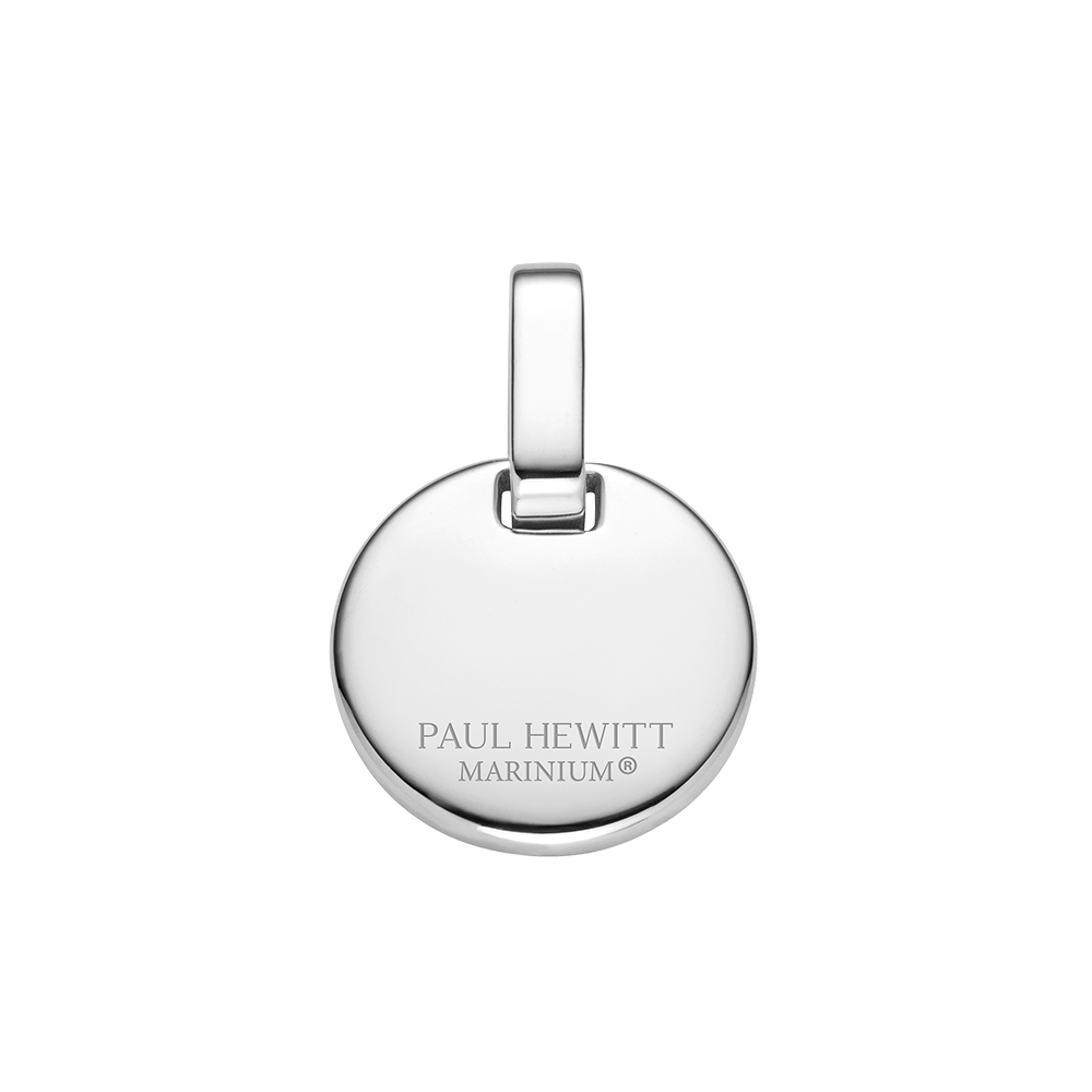 Engravable Round Pendant Silber
