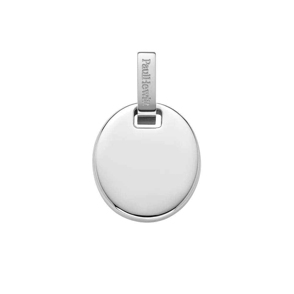 Oval Pendant Argent