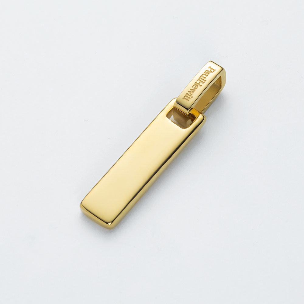 Bar Necklace Gold