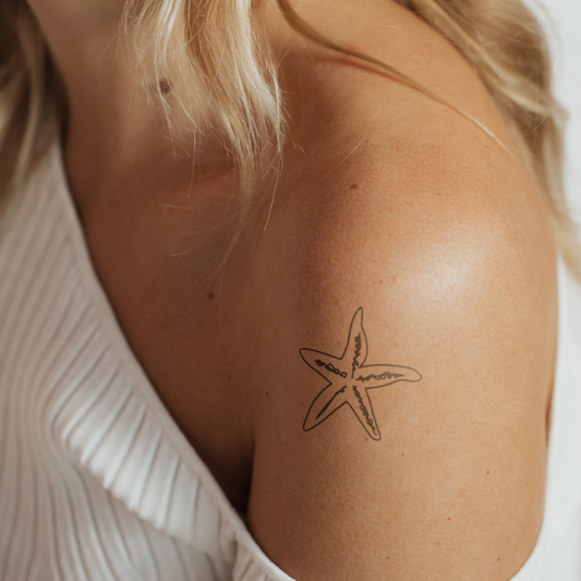 Sea Star 4 Tattoo M