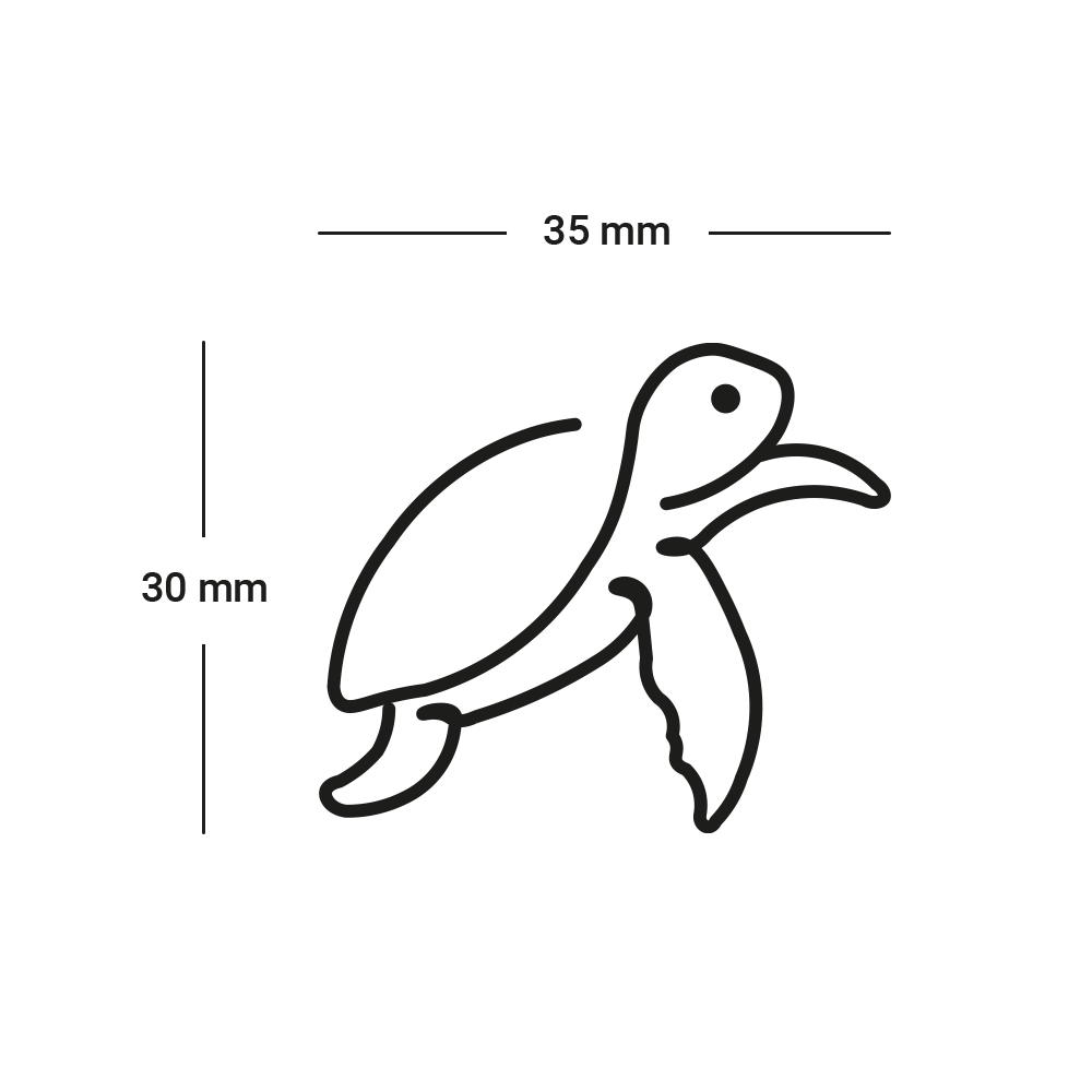 Turtle 3 Tattoo M
