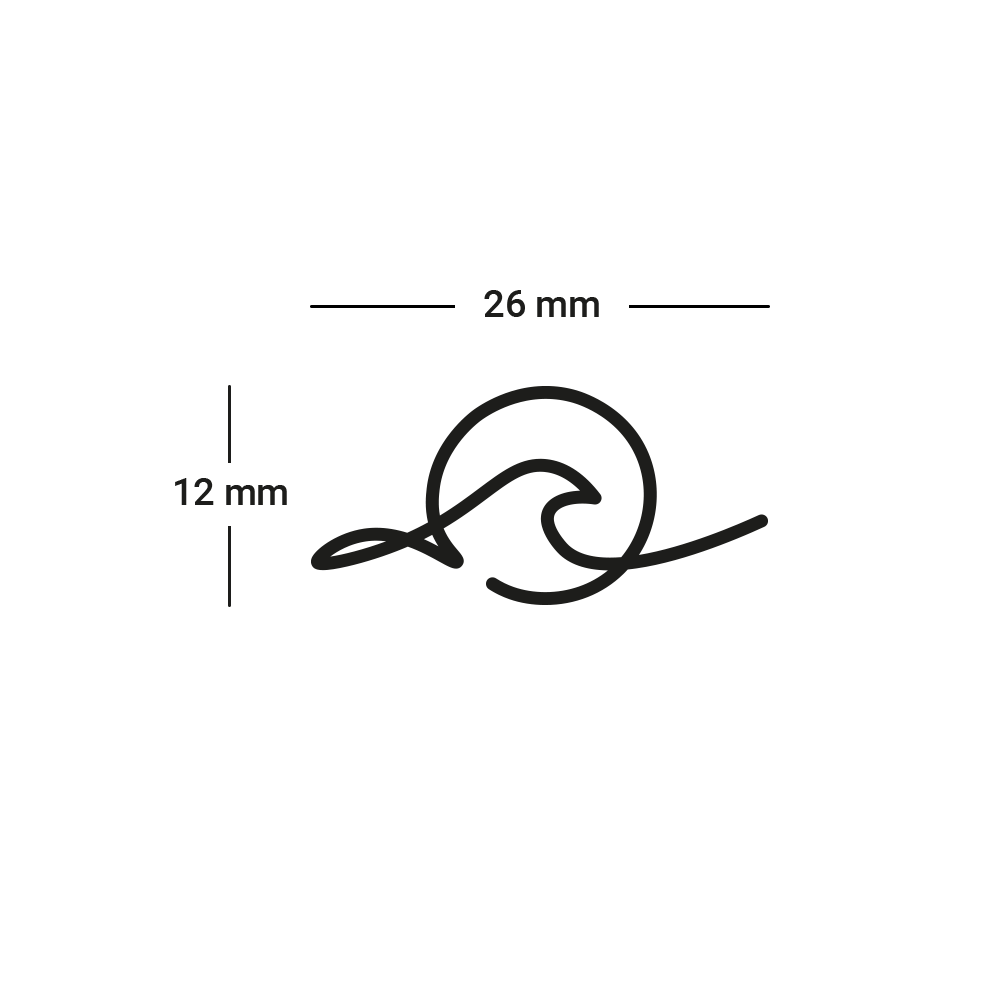 Wave & Moon Tattoo