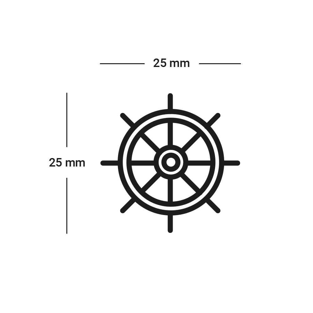 Men's Wheel 1 Tattoo S