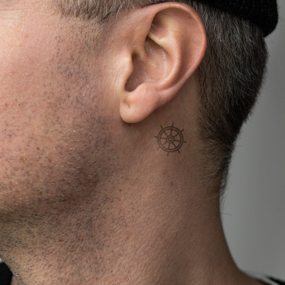 Men's Wheel 1 Tattoo S