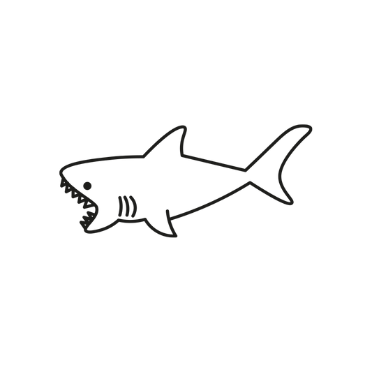 Men's Shark Tattoo