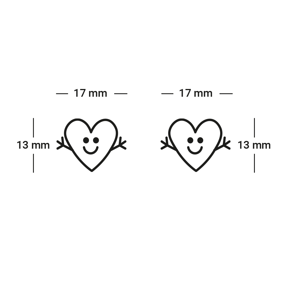 Friendship Hearts Tattoo