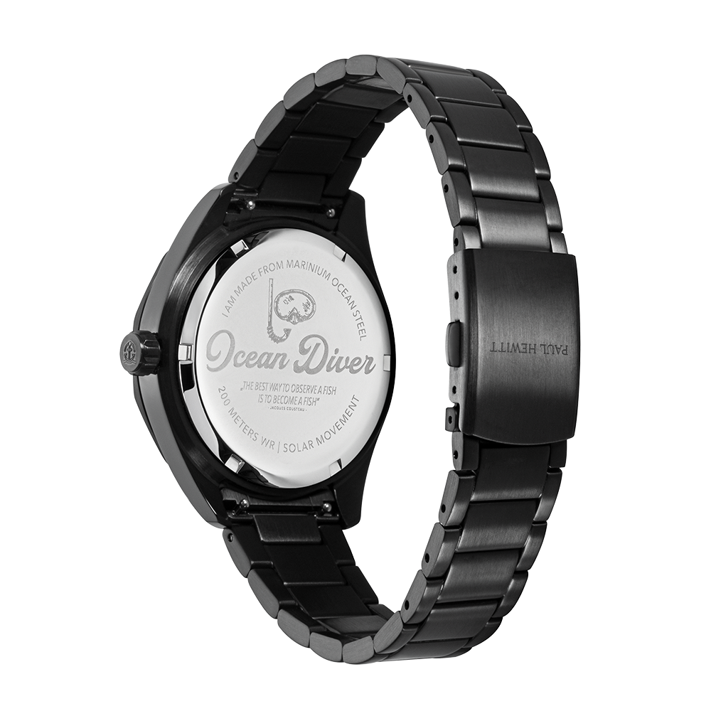 Ocean Diver Uhr Schwarz