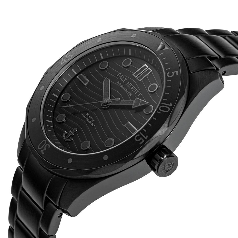 Ocean Diver Uhr Schwarz