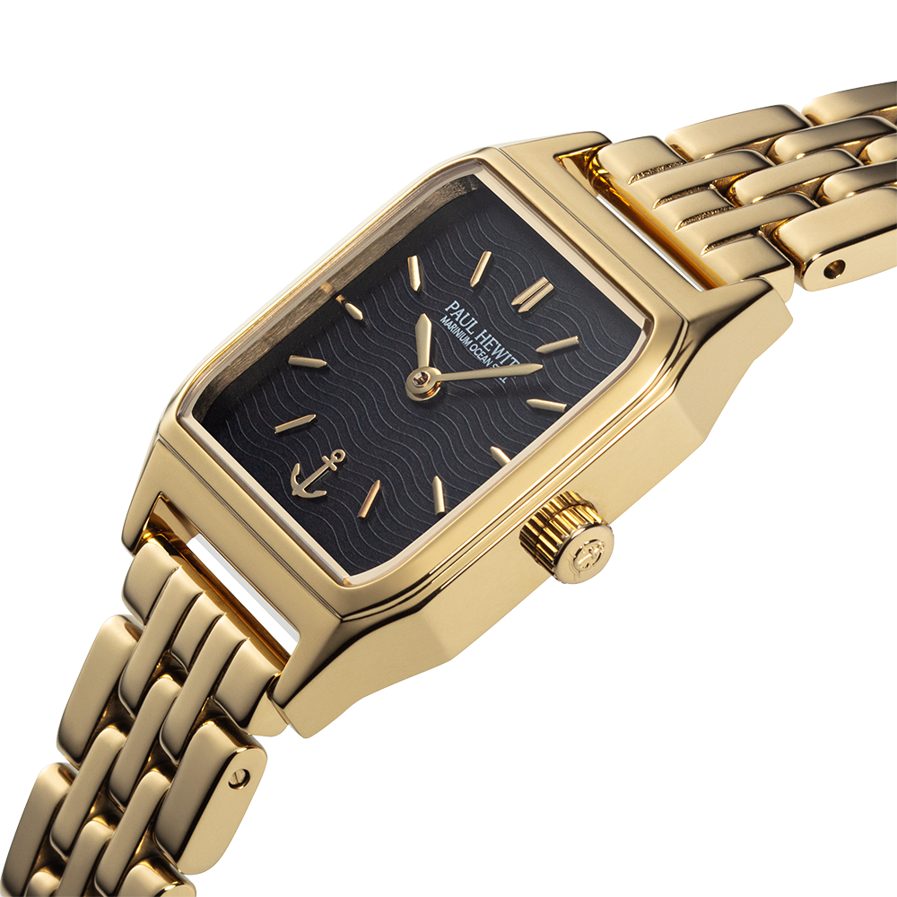 Petit Soleil Uhr Gold Schwarz