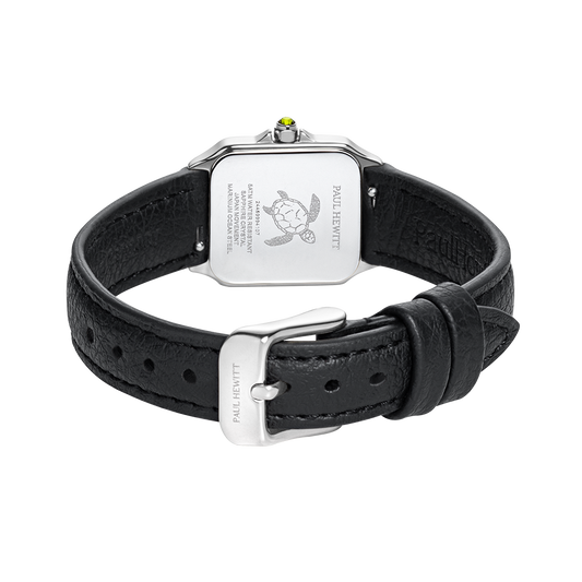Petite Tortue white & silver